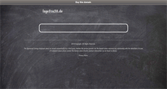 Desktop Screenshot of lage3zu20.de